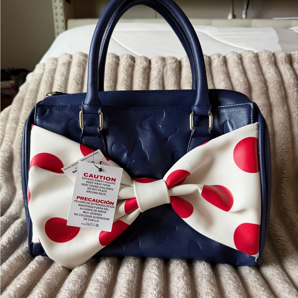 Disney Parks Boutique Exclusive Minnie Mouse Satchel NWT